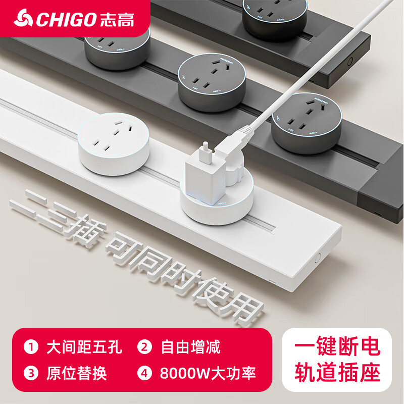 志高可移動軌道插座 明裝家用，為廚房與餐邊柜注入靈活電力